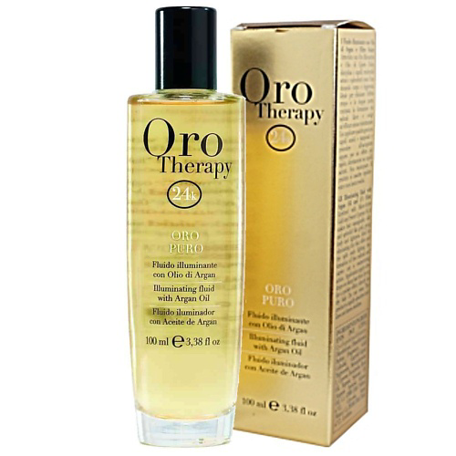 FANOLA Флюид для волос Orotherapy Oro Puro с золотом и аргановым маслом 100 #1