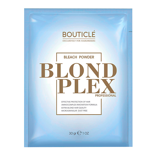BOUTICLE Обесцвечивающий порошок Blond Plex с аминокомплексом 30 #1