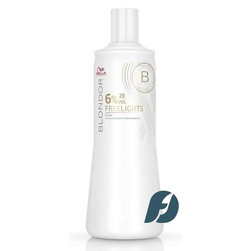 WELLA PROFESSIONALS Окислитель 6 % Blondor Freelights 1000 #1