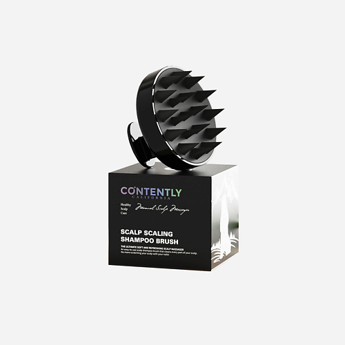 CONTENTLY Щетка для массажа головы и мытья волос  Scalp Shampoo Brush #1