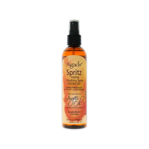 AGADIR Лак-спрей для волос с аргановым маслом с сильной фиксацией Argan Oil Spritz Styling Finishing Spray - Extra Firm Hold 236 #1