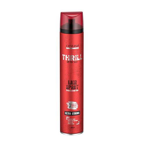 CEYLINN PROFESSIONAL Лак для волос THRILL ULTRA STRONG 400 #1