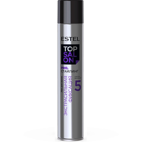 ESTEL PROFESSIONAL Лак для волос TOP SALON PRO.СТАЙЛИНГ экстрасильная фиксация 400 #1