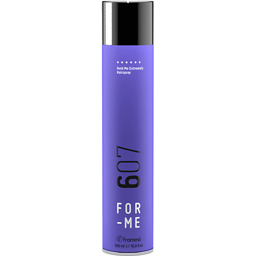 FRAMESI Лак для волос экстрасильной фиксации FOR-ME 607 HOLD ME EXTREMELY HAIRSPRAY 500 #1