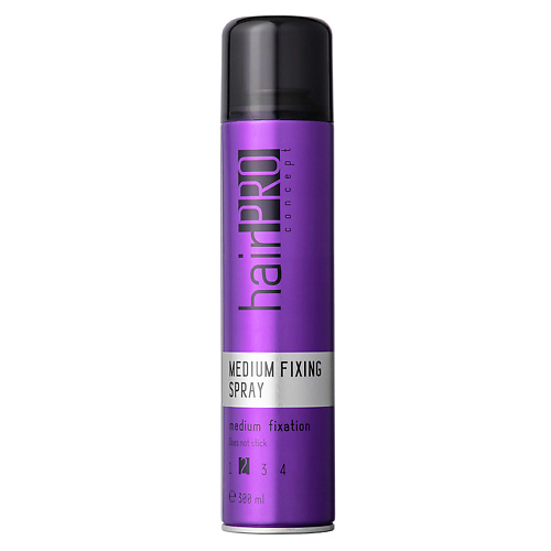 HAIR PRO CONCEPT Лак для волос Средней фиксации Medium Fixing Spray 300 #1