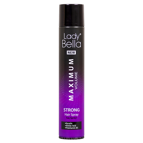 LADY BELLA Лак для волос Strong 400 #1