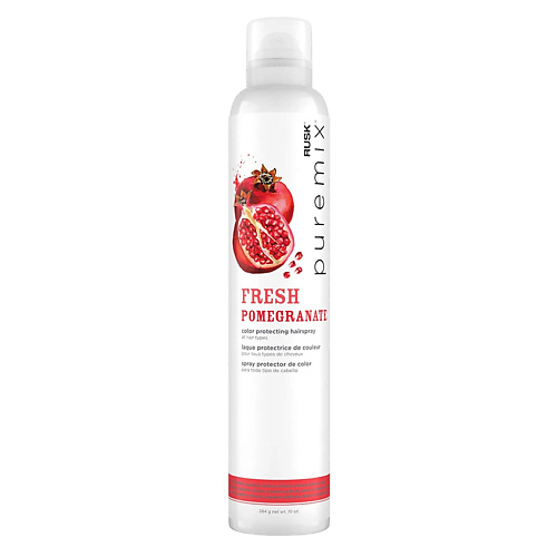 RUSK Лак для волос для защиты цвета Puremix Fresh Pomegranate Color Protecting Hairspray 295 #1