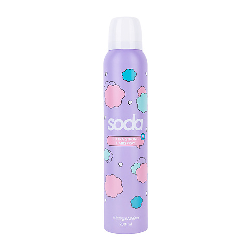 SODA Лак для волос экстрасильной фиксации Extra Strong Hairspray #hairgetsdone 200 #1