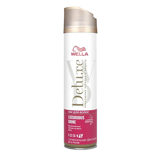 WELLA Лак для волос Deluxe LUXURIOUS SHINE суперсильная фиксация 250 #1