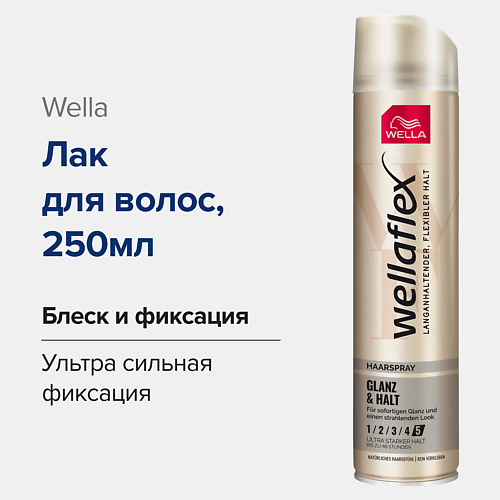 WELLA Лак для волос Glanz & Halt, Блеск и фиксация 250 #1