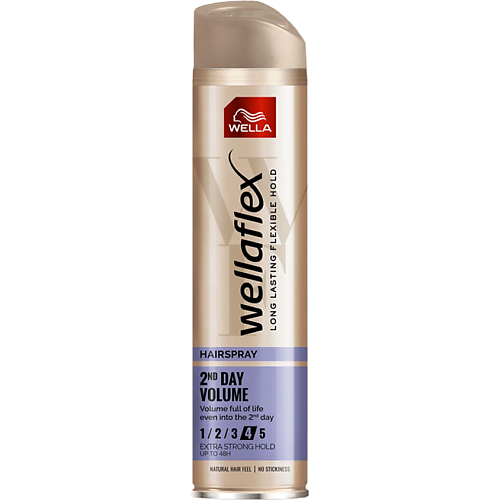 WELLA Лак для волос Wellaflex ОБЪЕМ ДО 2-Х ДНЕЙ экстрасильная фиксация 250 #1