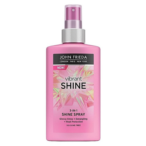 JOHN FRIEDA Спрей для блеска волос Vibrant Shine 3-in-1 Shine 150 #1