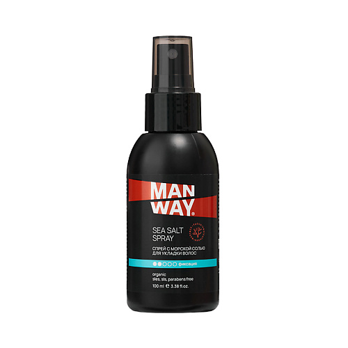 MAN WAY Спрей с морской солью для укладки волос Sea Salt Spray 100 #1