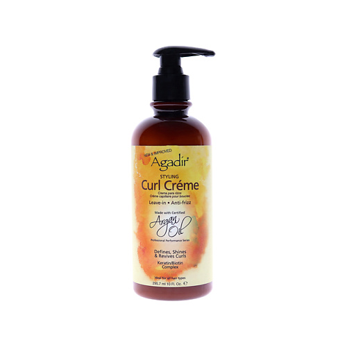 AGADIR Крем для укладки волос с аргановым маслом Argan Oil Styling Curl Creme 296 #1