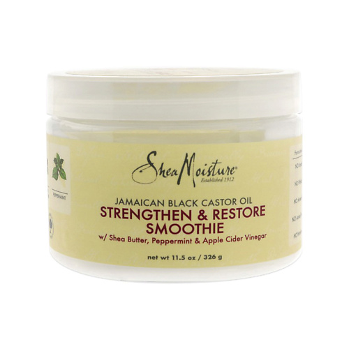 SHEA MOISTURE Крем для укладки волос смягчающий Jamaican Black Castor Oil Strengthen and Restore Smoothie Cream 340 #1