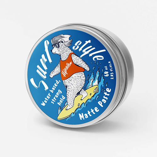 HIPSTER Surf style Матовая паста для укладки волос с сильной фиксацией и матовым эффектом 60 #1