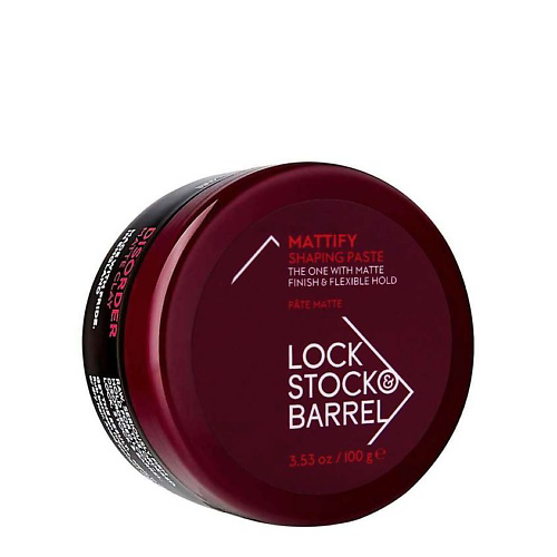LOCK STOCK & BARREL Матовая паста для укладки волос Mattify Shaping Paste #1