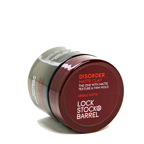 LOCK STOCK & BARREL Жесткая глина Disorder Matte Clay 30 #1
