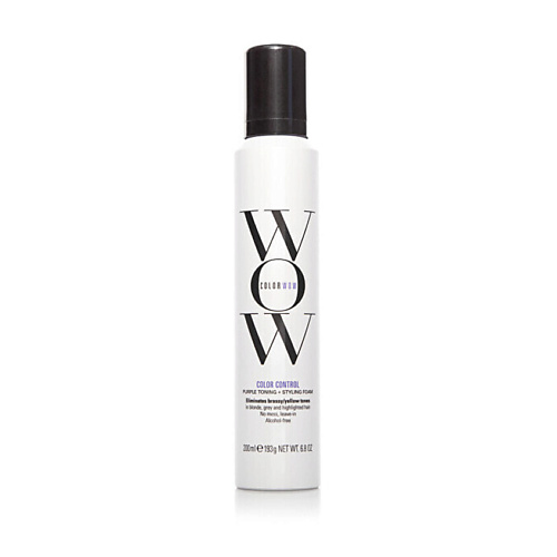 COLOR WOW Пена для укладки волос Purple Toning + Styling Foam 200 #1