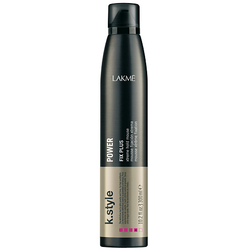 LAKME Мусс для укладки волос экстра сильной фиксации K. Style Power Fix Plus Mousse 300 #1