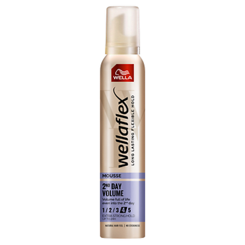 WELLA Мусс для укладки Wellaflex ОБЪЕМ ДО 2-Х ДНЕЙ экстрасильная фиксация 200 #1