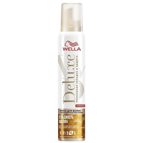 WELLA Мусс для волос DELUXE Precious Гладкость шелка 200 #1