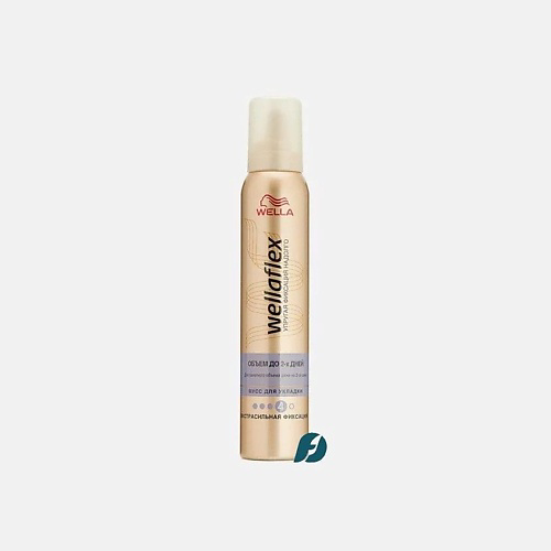 WELLA Мусс для волос объем до 2-х дней сверхсильная фиксация WELLAFLEX 200 #1