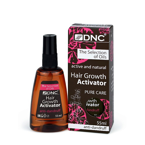 DNC Активатор роста волос против перхоти The Selection of Oils Hair Growth Activator 55 #1