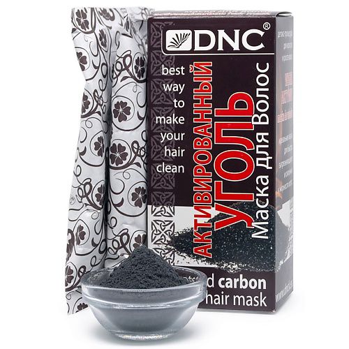 DNC Маска для волос активированный уголь Activated Carbon Hair Mask 100 #1