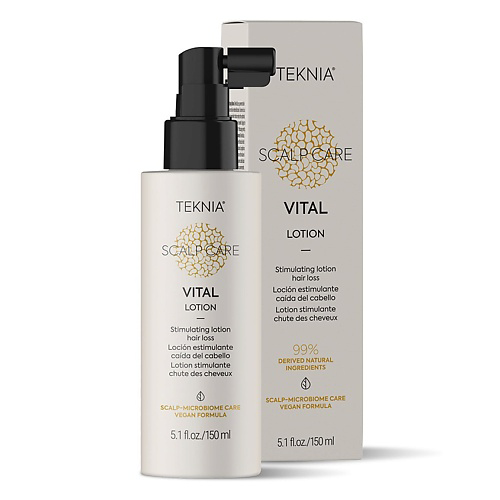 LAKME Лосьон Vital стимулирующий рост волос Teknia Scalp Care Vital Lotion #1