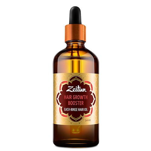 ZEITUN Легкосмываемое масло с амлой и маслом бей "Активатор роста волос" Hair Growth Booster 100 #1