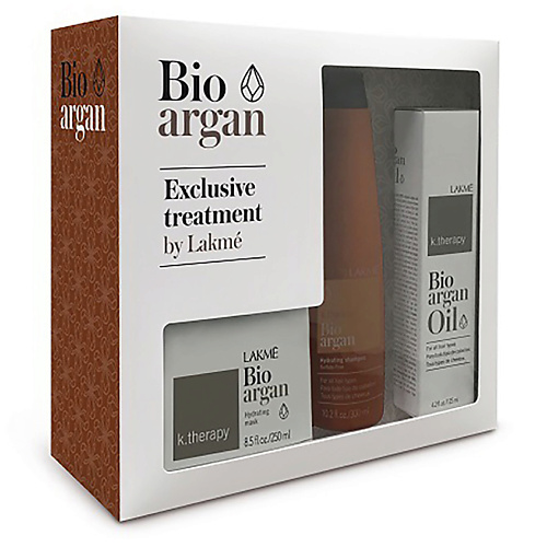 LAKME Набор для восстановления волос K. Therapy Bio Argan Exclusive Treatment #1