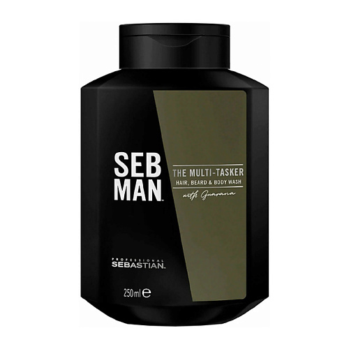 SEBASTIAN PROFESSIONAL Шампунь для волос мужской 3-в-1 Seb Man The Multi-Tasker 250 #1