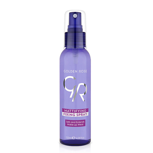 GOLDEN ROSE Спрей для фиксации макияжа лица матирующий MATTIFYING FIXING SPRAY #1