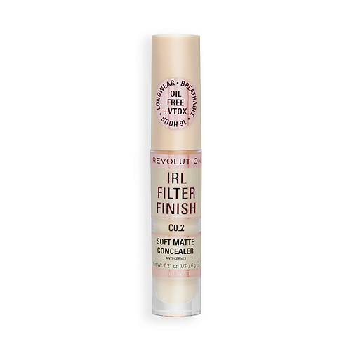 REVOLUTION MAKEUP Консилер для лица IRL FILTER FINISH SOFT MATTE CONCEALER #1