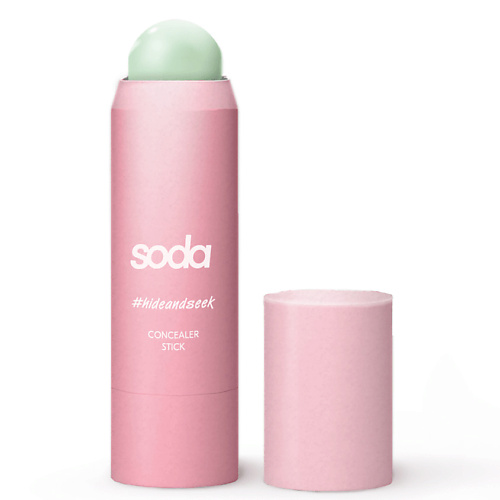 SODA GREEN COLOUR FIXING CONCEALER #hideandseek 101 Консилер в стике #1
