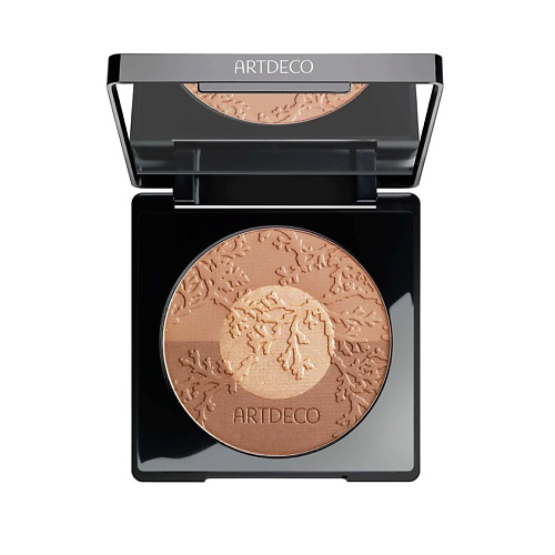 ARTDECO Пудра компактная трехцветная бронзирующая Bronzing Powder #1