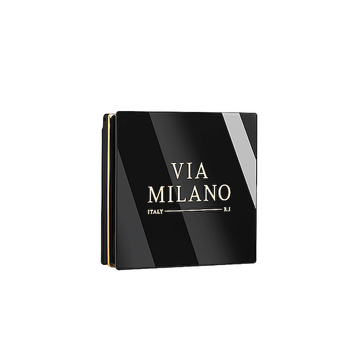 VIA MILANO Компактная пудра для лица матирующая с витамином Е Compact Powder Stop Shine & Covering #1