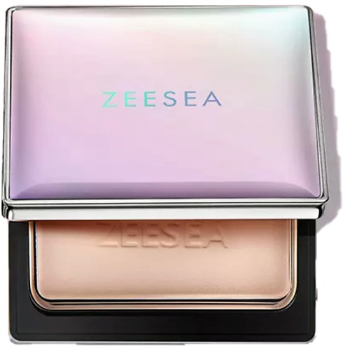 ZEESEA Пудра компактная для жирной, комбинированной и нормальной кожи Refreshing silky powder #1