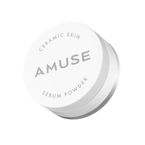 AMUSE Пудра для лица рассыпчатая Ceramic Skin Sebum Powder #1