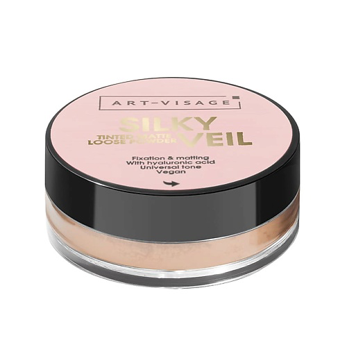 ART-VISAGE Пудра рассыпчатая Silky Veil Tinted Matte Loose Powder #1