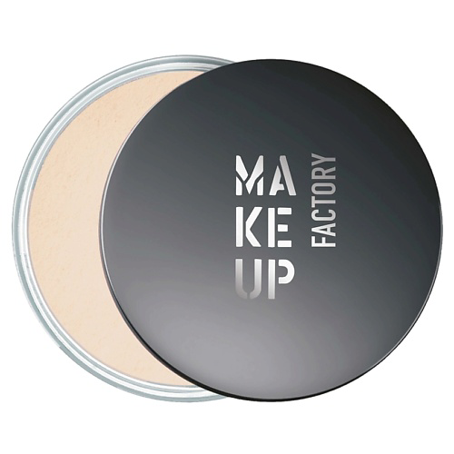 MAKE UP FACTORY Пудра для лица фиксирующая Setting & Backing Powder #1