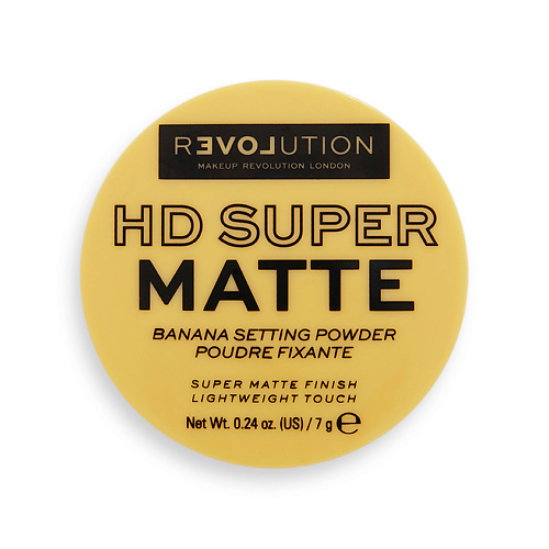 RELOVE REVOLUTION Пудра для лица рассыпчатая HD SUPER MATTE SETTING POWDER #1