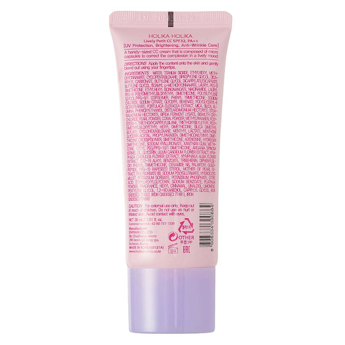HOLIKA HOLIKA СС-крем для лица Lively Petit CC #1