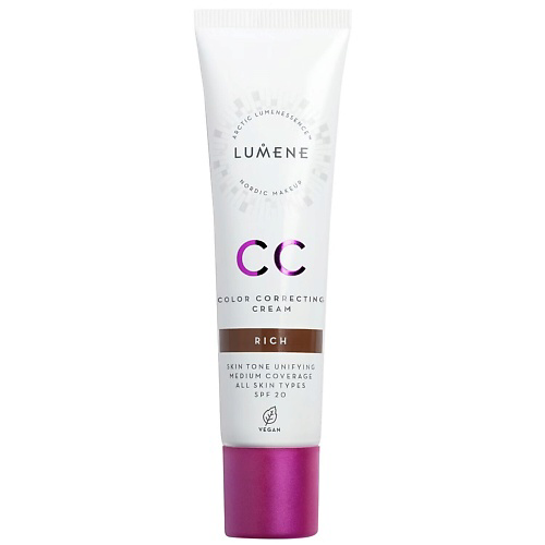 LUMENE Легкий тонирующий крем CC Color Correcting Cream SPF20 #1