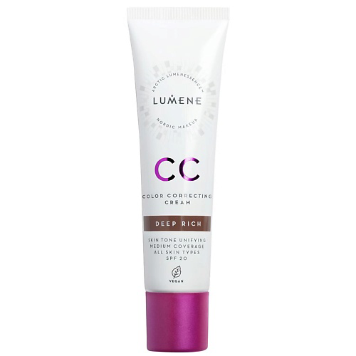 LUMENE Легкий тонирующий крем CC Color Correcting Cream SPF20 #1
