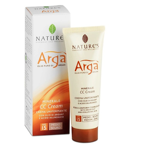 NATURE'S HARMONY AND WELLBEING Крем СС корректирующий SPF15 Arga #1