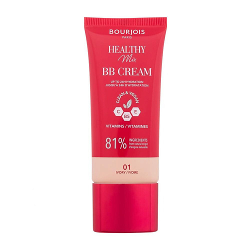 BOURJOIS Увлажняющий BB-крем Healthy Mix Clean & Vegan BB Cream 30 #1