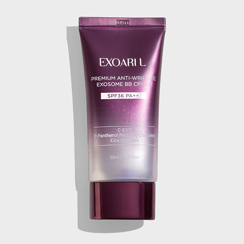 EXOARI L Омолаживающий BB крем с экзосомами Premium Anti-Wrinkle Exosome BB Cream/SPF36 PA++ 50 #1