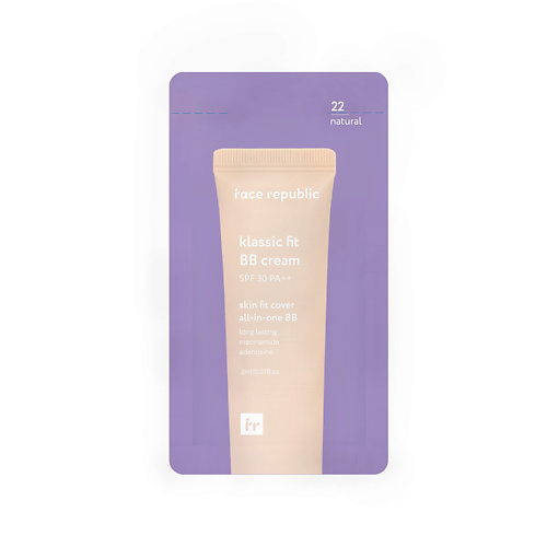 FACE REPUBLIC BB-крем для лица SPF30 PA++ 22 Klassic fit BB cream #1